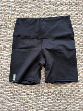 Daily Drills Black Biker Shorts